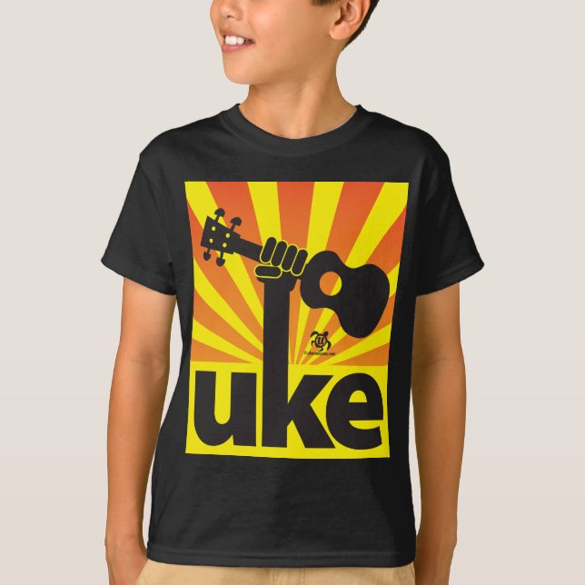 Ukulele-Power T-Shirt (Vorderseite)
