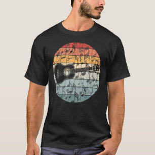 Ukulele Retro Uke Player Ukulele Gitarrenmusik T-Shirt