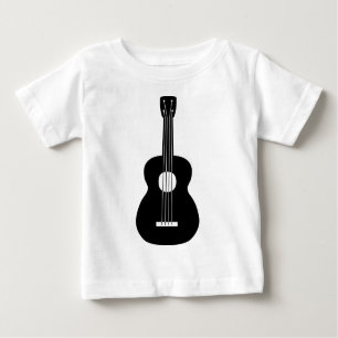 Ukulele - Schwarz Baby T-shirt