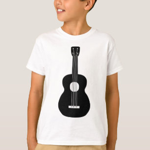 Ukulele - Schwarz T-Shirt