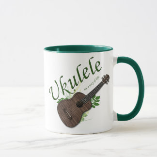 Ukulele-Sein eine Lebensart Tasse