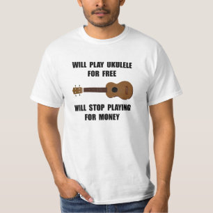 Ukulele-Spielen T-Shirt