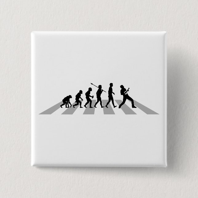 Ukulele-Spieler Button (Vorderseite)