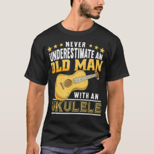 Ukulele-Spieler Musiker Gitarre Geschenk Ukulele T-Shirt