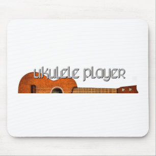 Ukulele-Spieler-Zeitschrift-Logo Mousepad