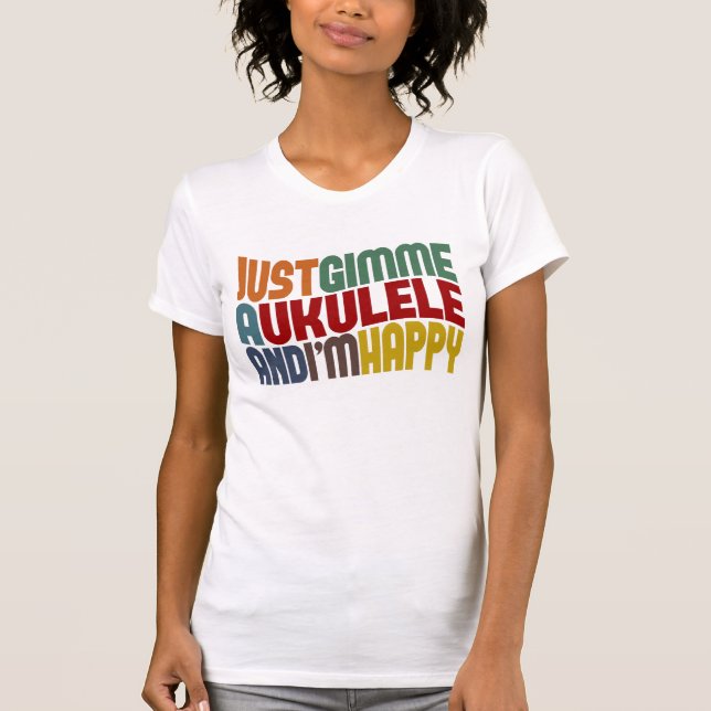 Ukulele T-Shirt (Vorderseite)