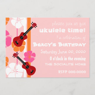 Ukulele Time! Einladung