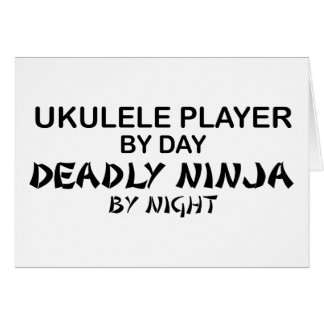 Ukulele tödliches Ninja bis zum Nacht