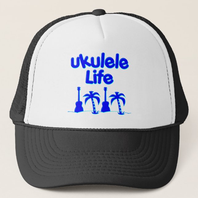 Ukulele Truckerkappe (Vorderseite)