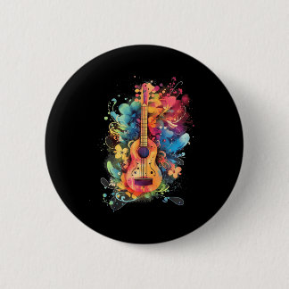 Ukulele Uke Player Gitarrist Ukelele Guitar Button