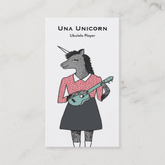 Ukulele-Visitenkarte Visitenkarte