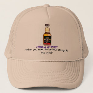 Ukulele-Whisky-Hut Truckerkappe