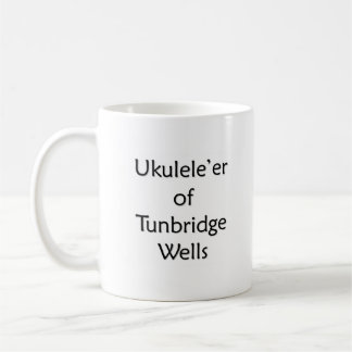 Ukulele'r von Tunbridge Brunnen Kaffeetasse