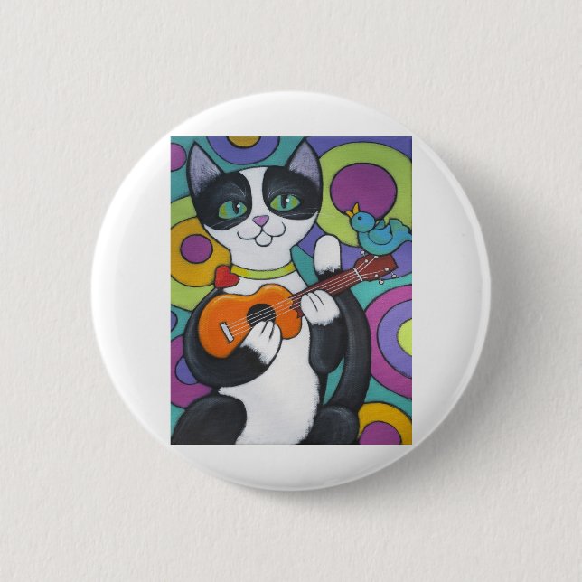 UkuleleSerenade Button (Vorderseite)