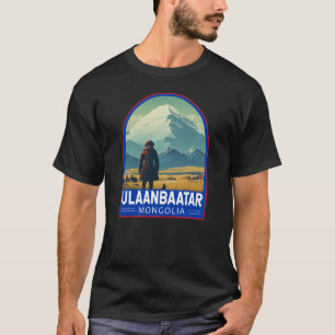Ulaanbaatar Mongolei - Falconeria Locarno Vintag T-Shirt