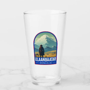 Ulaanbaatar Mongolei Reise Kunst Vintage Glas
