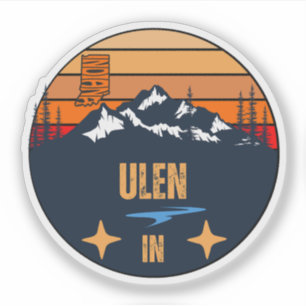 Ulen, Indiana Aufkleber
