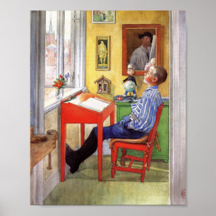 Ulf macht seine Hausaufgaben Poster