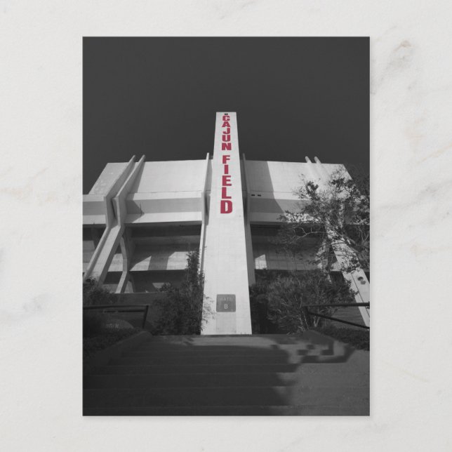 ULL Cajun Field Stadium Postkarte (Vorderseite)