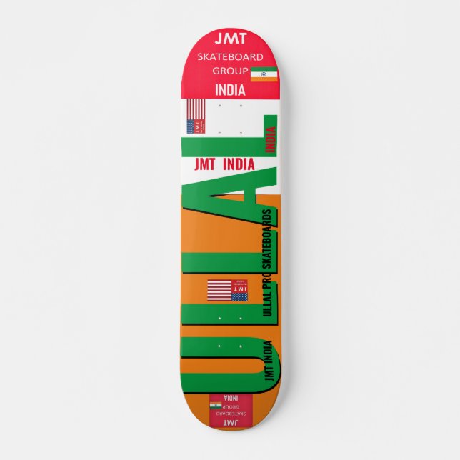 ULLAL JMT INDIA 7 3/4" Skateboarddecke Skateboard (Vorne)