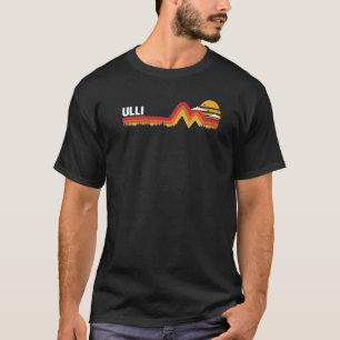 Ulli Retro Vintag Sunset Ulli 80er 90s T-Shirt