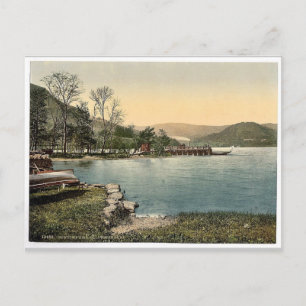 Ullswater, Howtown Pier, Lake District, England Postkarte