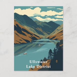 Ullswater, Lake District, England Kunst Postkarte