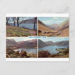 Ullswater Vintage Lake District Multiview Postkarte