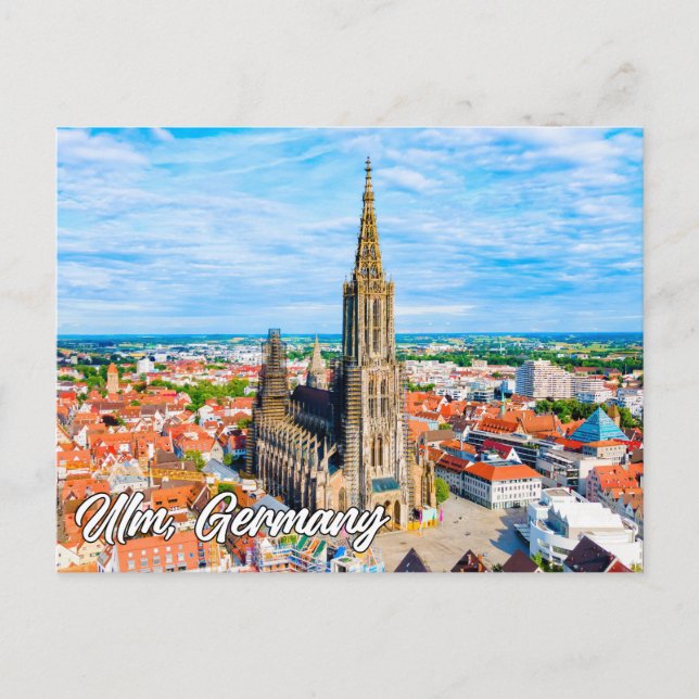 Ulm, Deutschland Postkarte (Vorderseite)