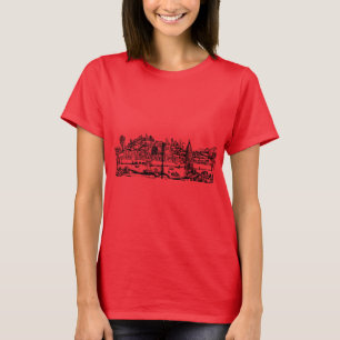 Ulm Stadt in Baden-Württemberg in Deutschland T-Shirt
