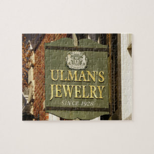 Ulman's Juweliergeschäftsschild, Fredericksburg Vi Puzzle
