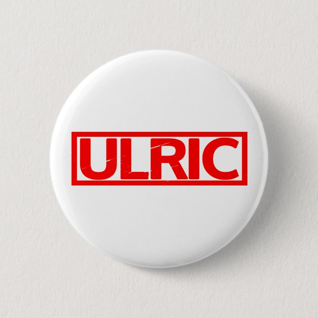 Ulric Briefmarke Button (Vorderseite)