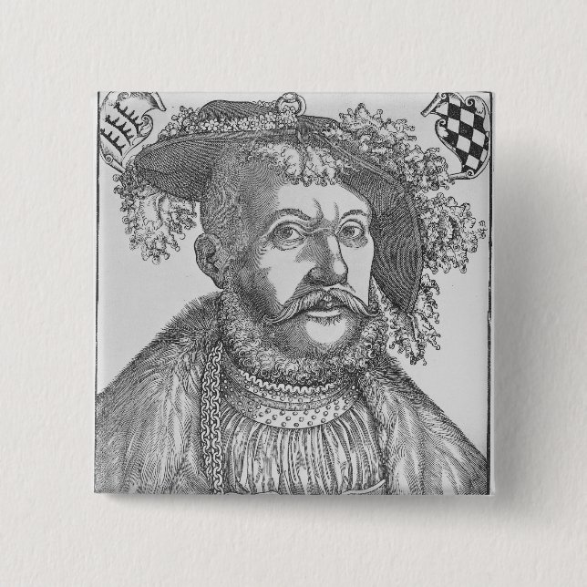 Ulrich, Herzog von Wurttemberg Button (Vorderseite)