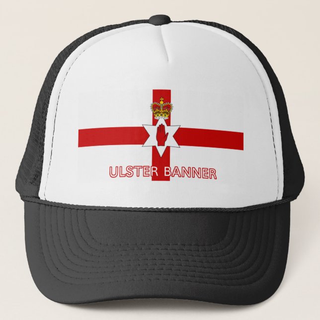 Ulster Banner Hat Truckerkappe (Vorderseite)