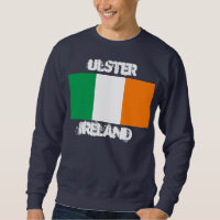 Ulster, Irland mit irischer Flagge