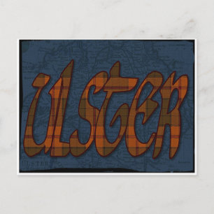 Ulster Tartan Postkarte