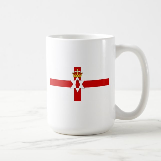Ulsterflagge Nordirland Kaffeetasse (Rechts)