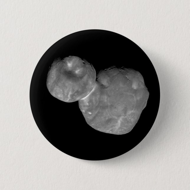 Ultima Thule Arrokoth Kuiper Belt Object Button (Vorderseite)