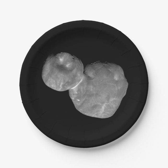 Ultima Thule Arrokoth Kuiper Belt Object Pappteller (Vorderseite)