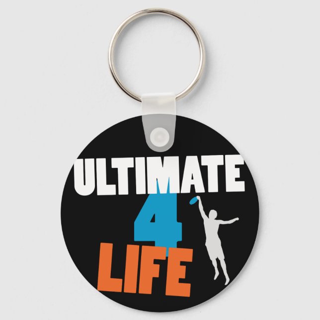 Ultimate 4 Life (dunkel) Schlüsselanhänger (Vorderseite)
