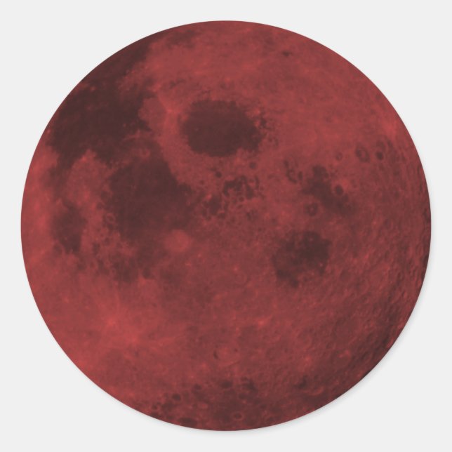 Ultimate Crimson Moon Stickers (Vorderseite)
