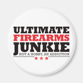 Ultimate Firearms Junkie - Red Magnet