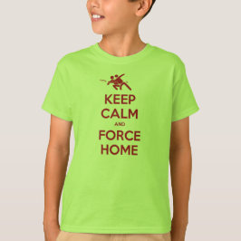 Ultimate Frisbee Apparel Behalt Calm and Force Zuh T-Shirt