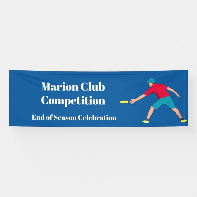 Ultimate Frisbee Banner (Horizontal)