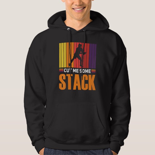 Ultimate Frisbee Disk Golf Stack Hoodie (Vorderseite)