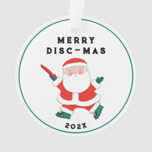 Ultimate-Frisbee-Feiertagsgeschenk Ornament