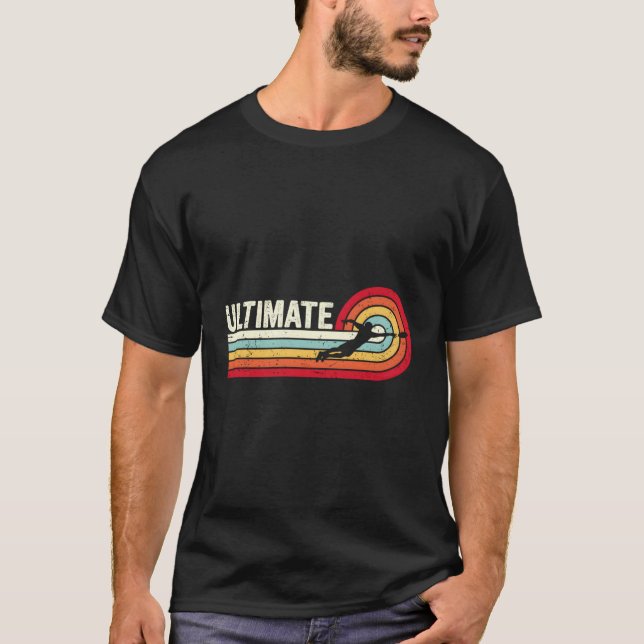 Ultimate Frisbee Flying Disk Frisbee Spieler T-Shirt (Vorderseite)