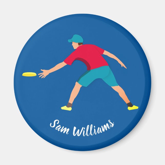 Ultimate Frisbee Magnet (Vorne)