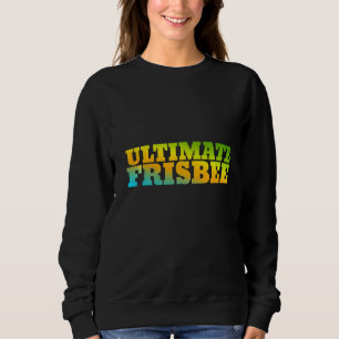 Ultimate Frisbee mit Naturfarben Sweatshirt