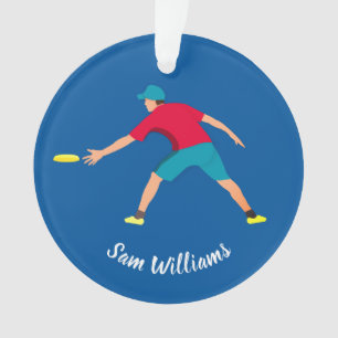 Ultimate Frisbee Ornament
